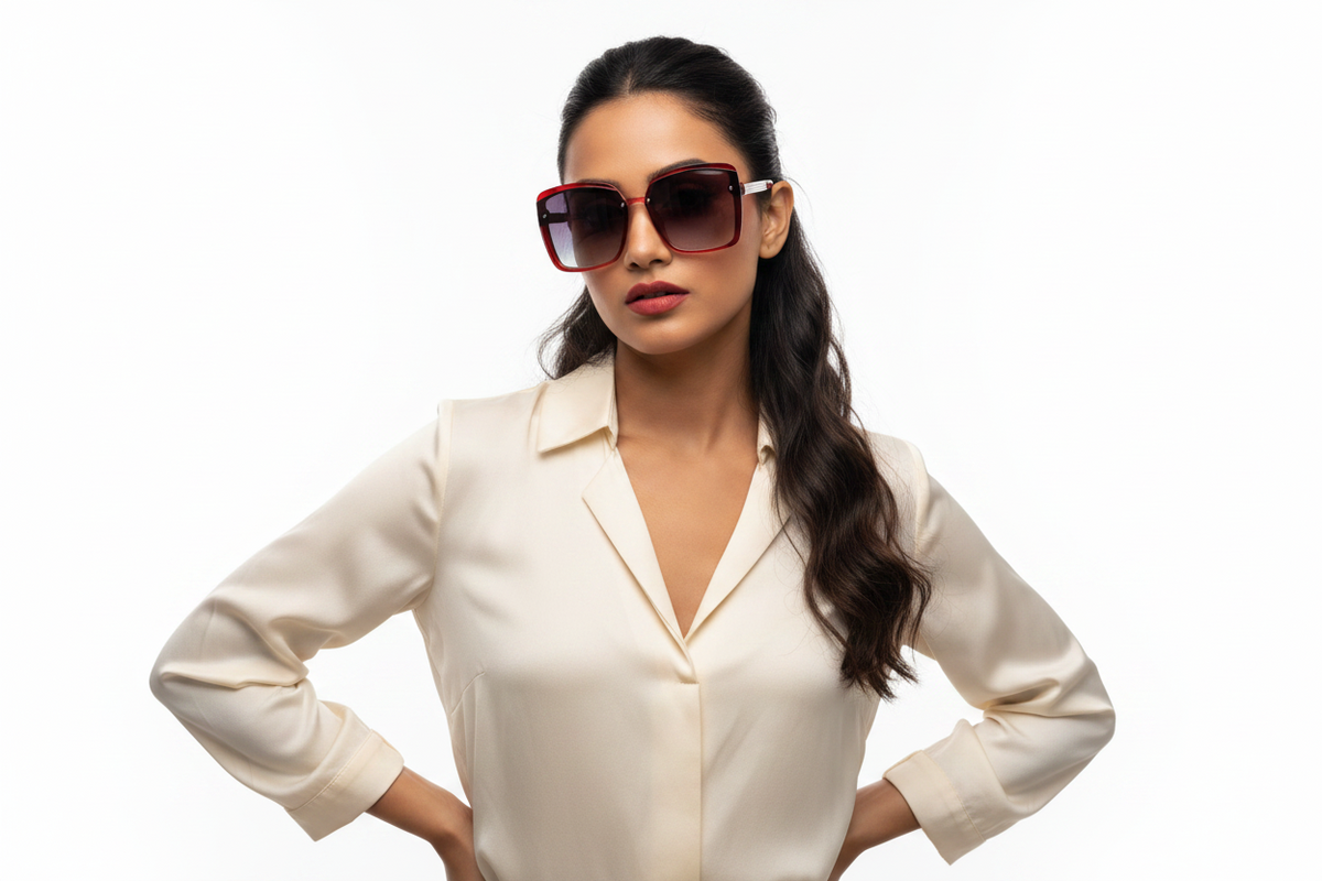 Q227. Celebrity stylish sunglasses UV400 Retina protected cooling glass