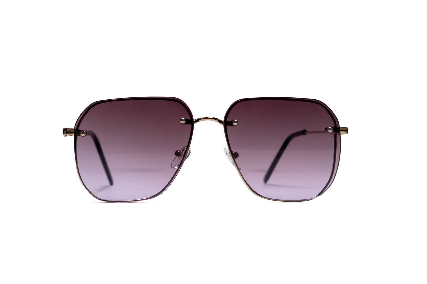 615. Mens Celebrity metal body Rimless UV400 Retina protected cooling glass