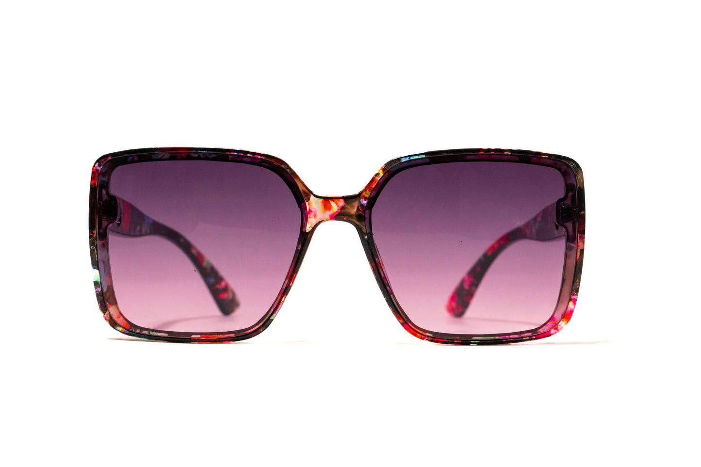 578.Square Primium floral Celebrity UV400 Retina protected cooling glass