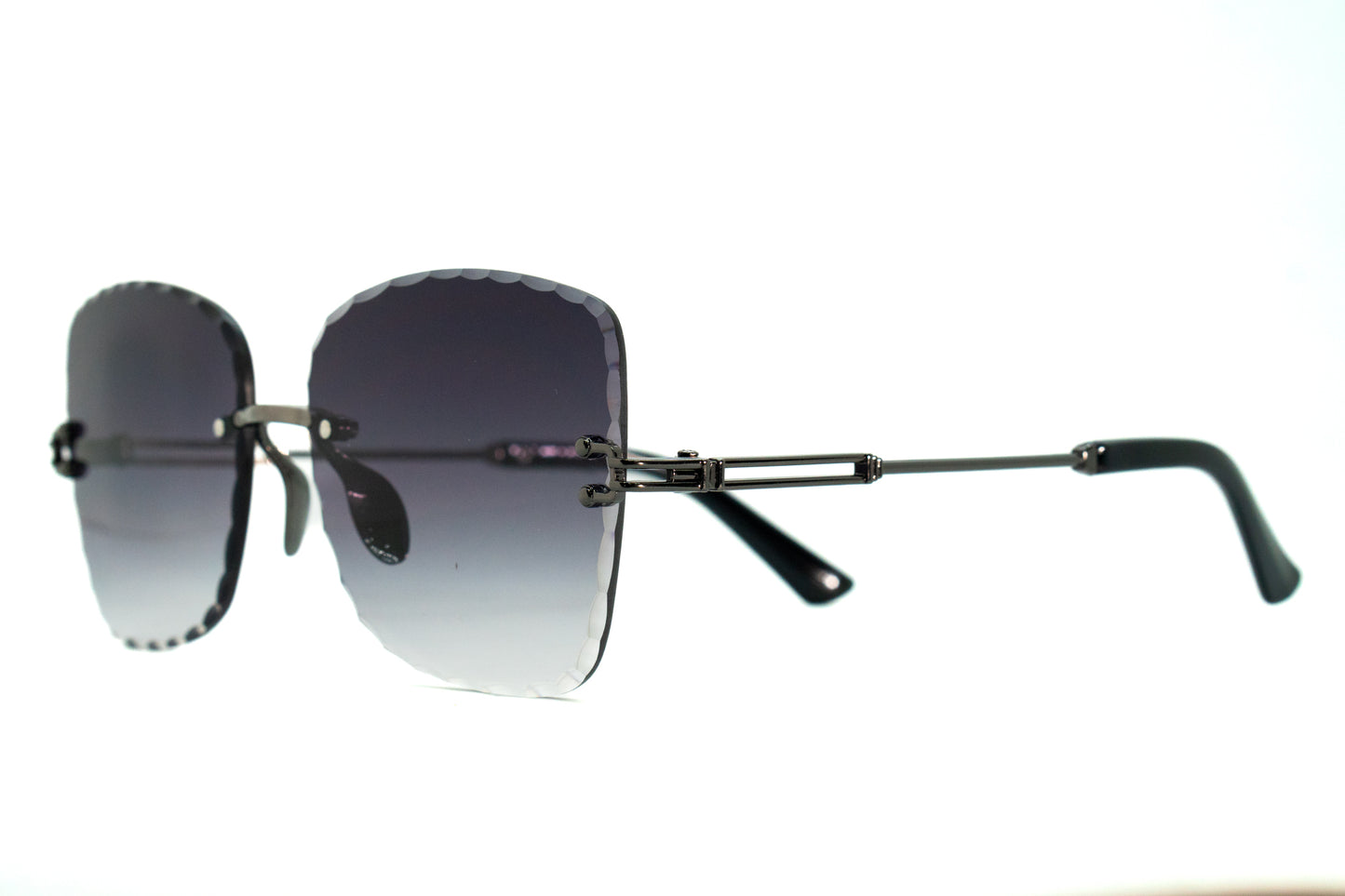 279. Celebrity Rimless diamond cut UV400 Retina protected cooling glass
