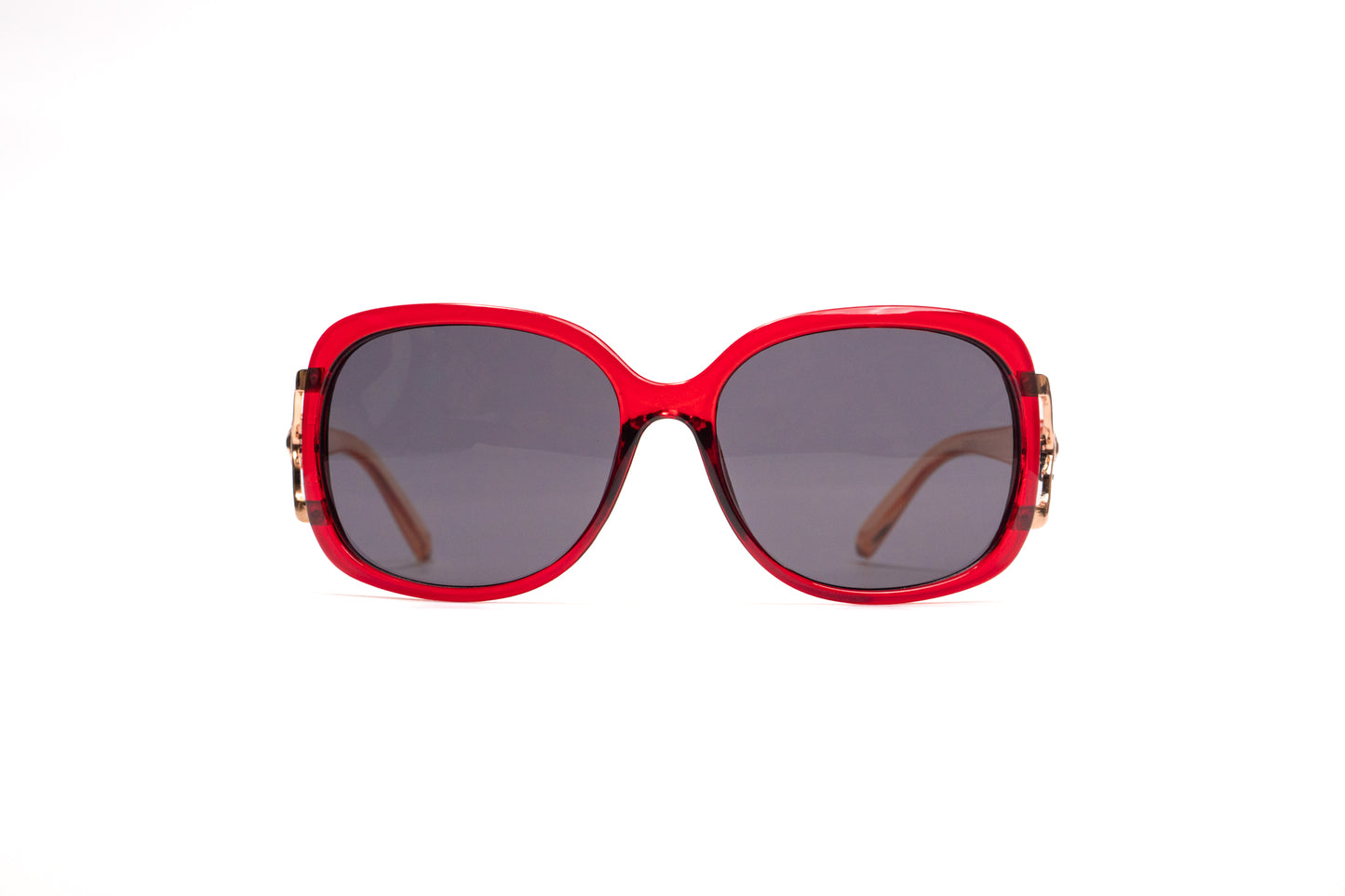 552. Butterfly Primium red peach Celebrity UV400 Retina protected cooling glass