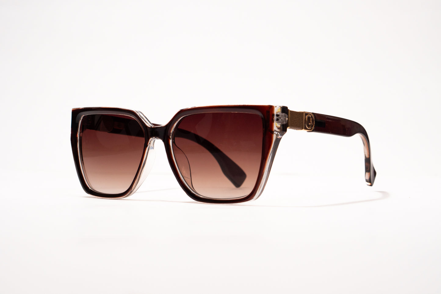 642. Square premium brown Celebrity UV400 Retina protected cooling glass