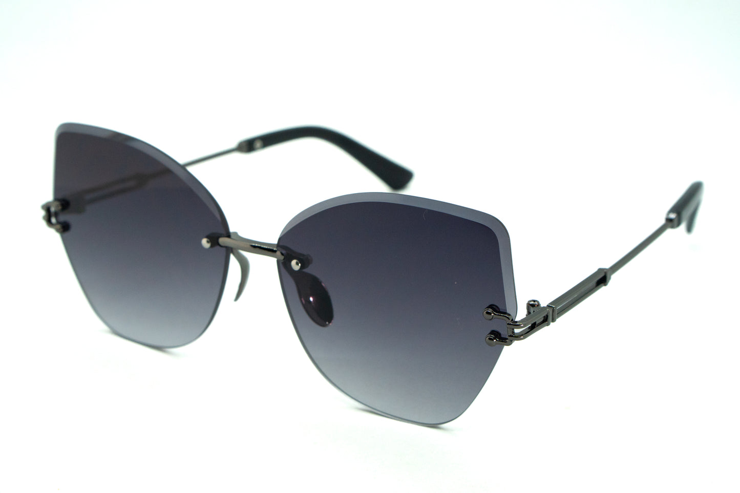 307. Celebrity Rimless diamond cut UV400 Retina protected cooling glass