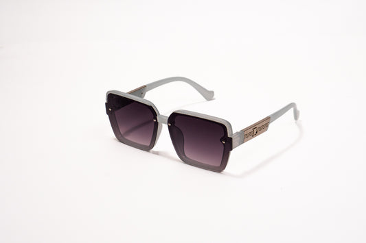 521.Square white Celebrity UV400 Retina protected cooling glass