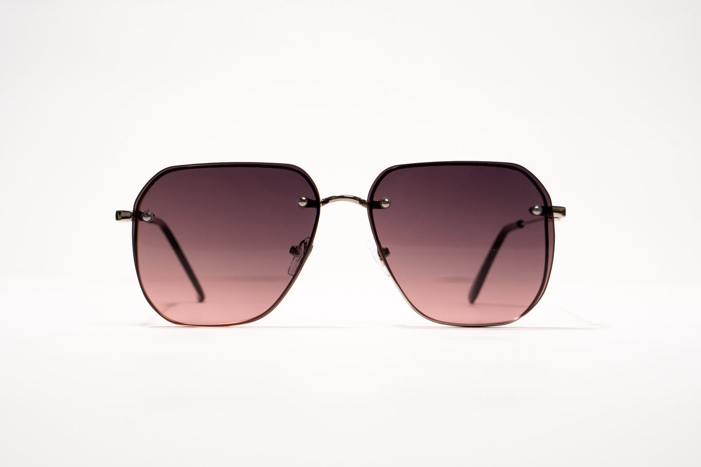 617. Mens Celebrity metal body Rimless UV400 Retina protected cooling glass