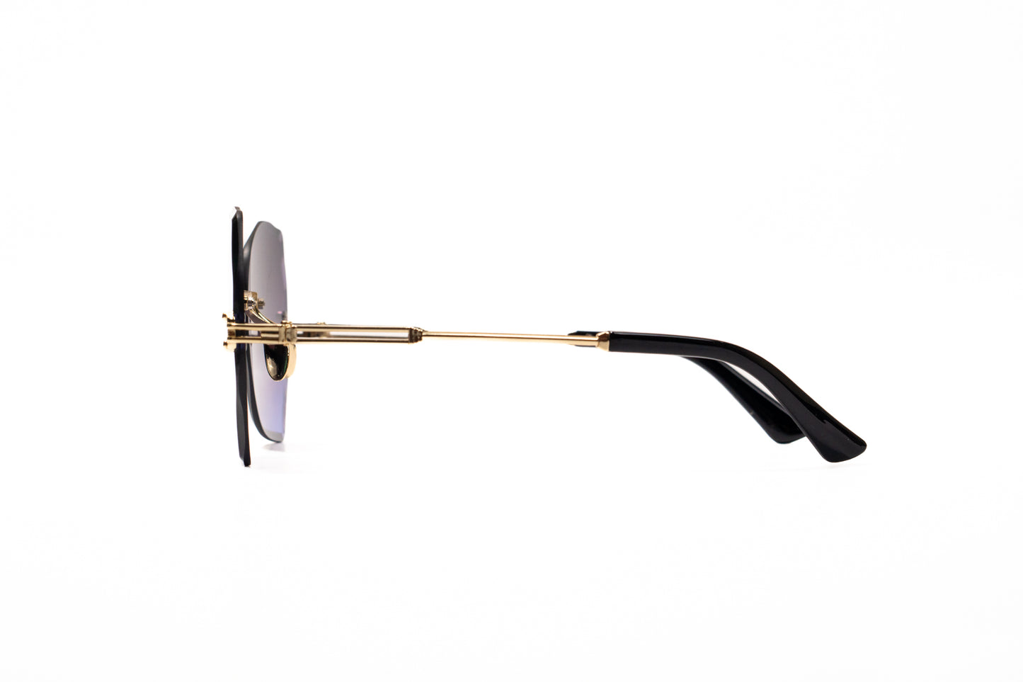 693. Celebrity Rimless diamond cut UV400 Retina protected cooling glass