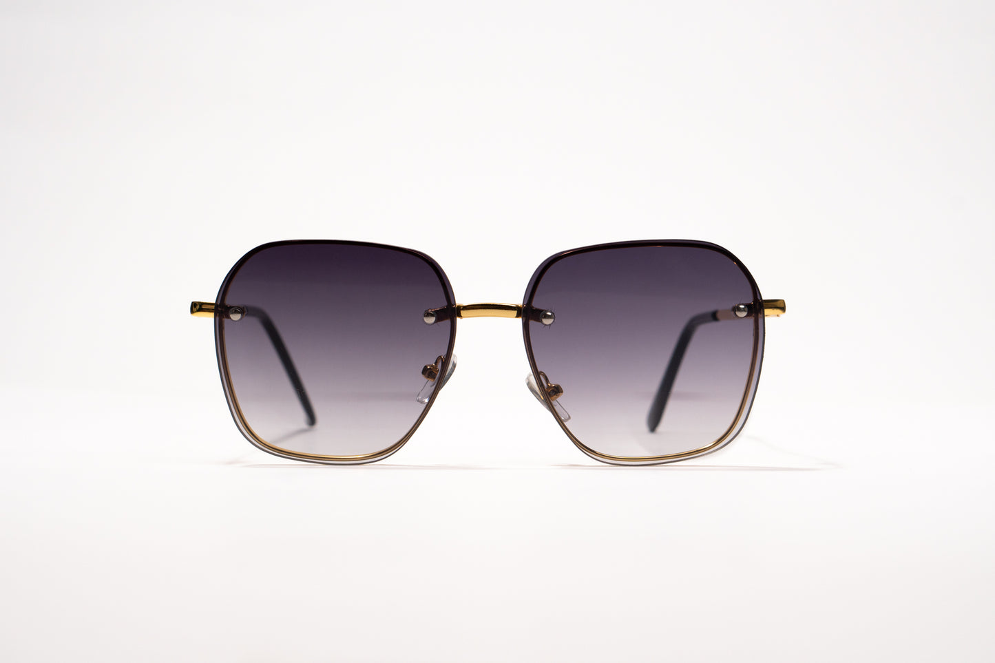 580. Celebrity metal body Rimless UV400 Retina protected cooling glass