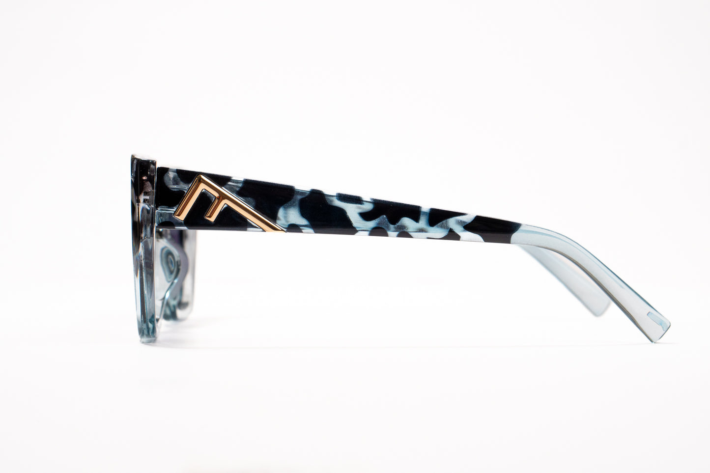 621. Hexagon polarized luxe blue Celebrity UV400 Retina protected cooling glass