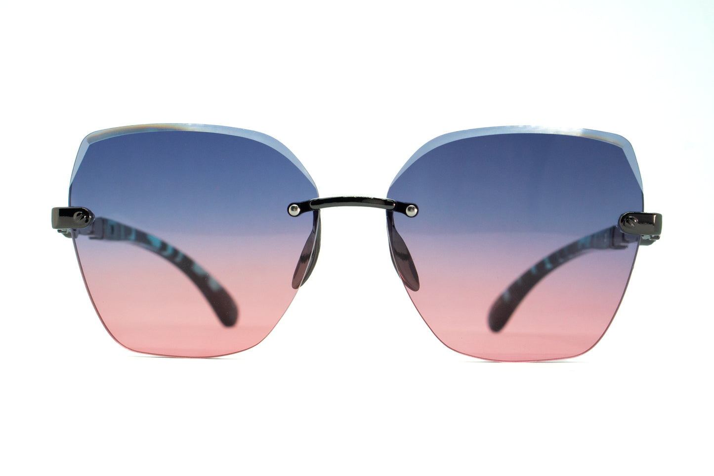 333. Celebrity Rimless diamond cut UV400 Retina protected cooling glass
