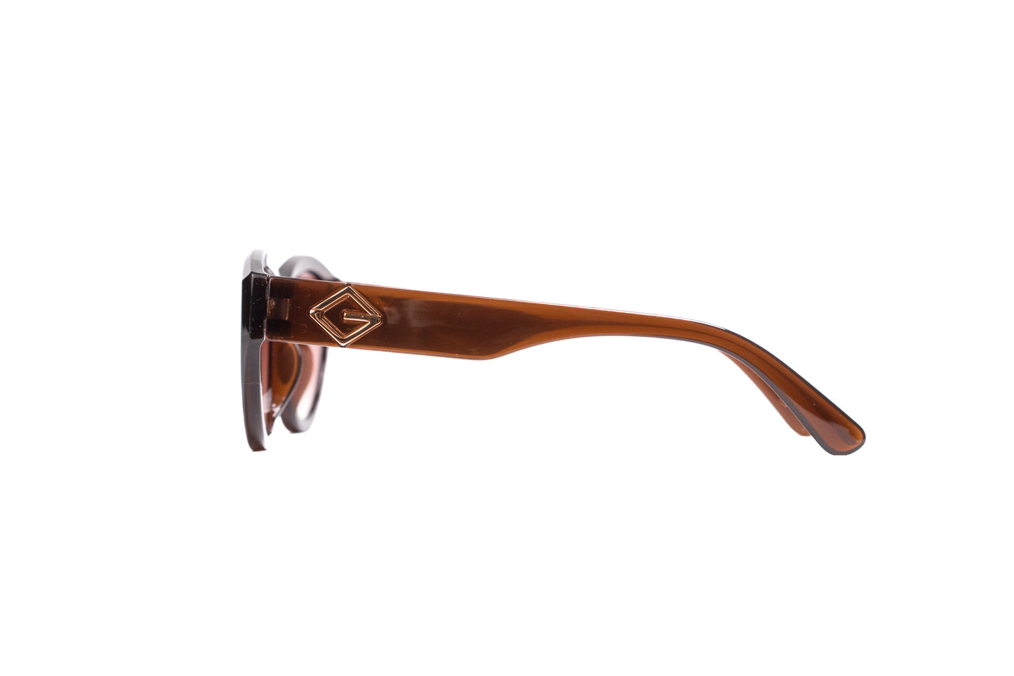 528. Ovel Primium Brown Celebrity UV400 Retina protected cooling glass