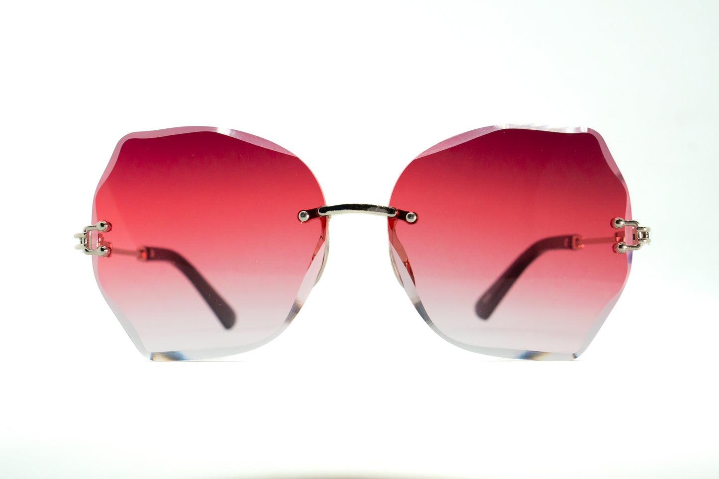 257. Celebrity Rimless diamond cut UV400 Retina protected cooling glass