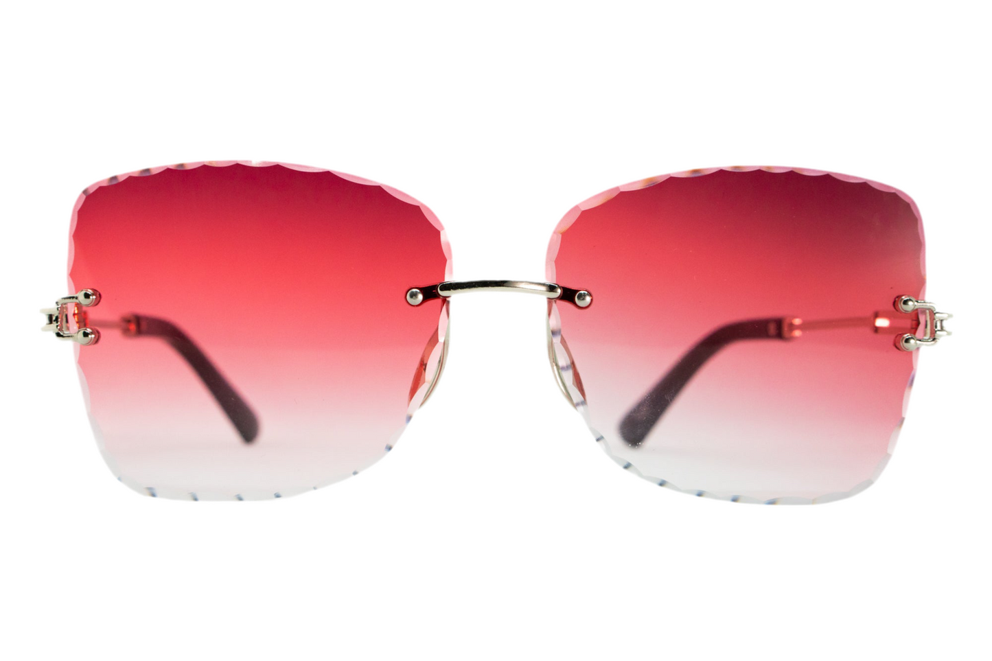 274. Celebrity Rimless diamond cut UV400 Retina protected cooling glass
