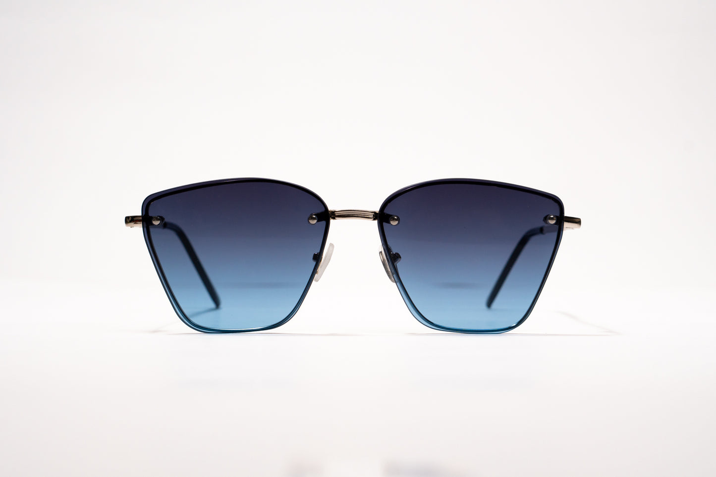 513. Celebrity metal body Rimless UV400 Retina protected cooling glass