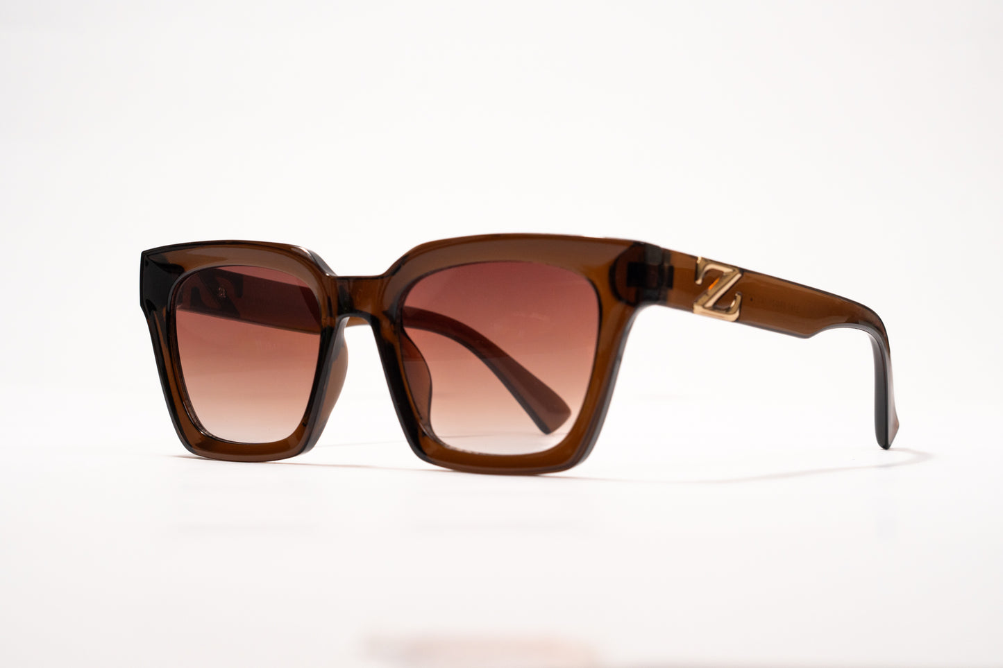 607. Square premium brown Celebrity UV400 Retina protected cooling glass