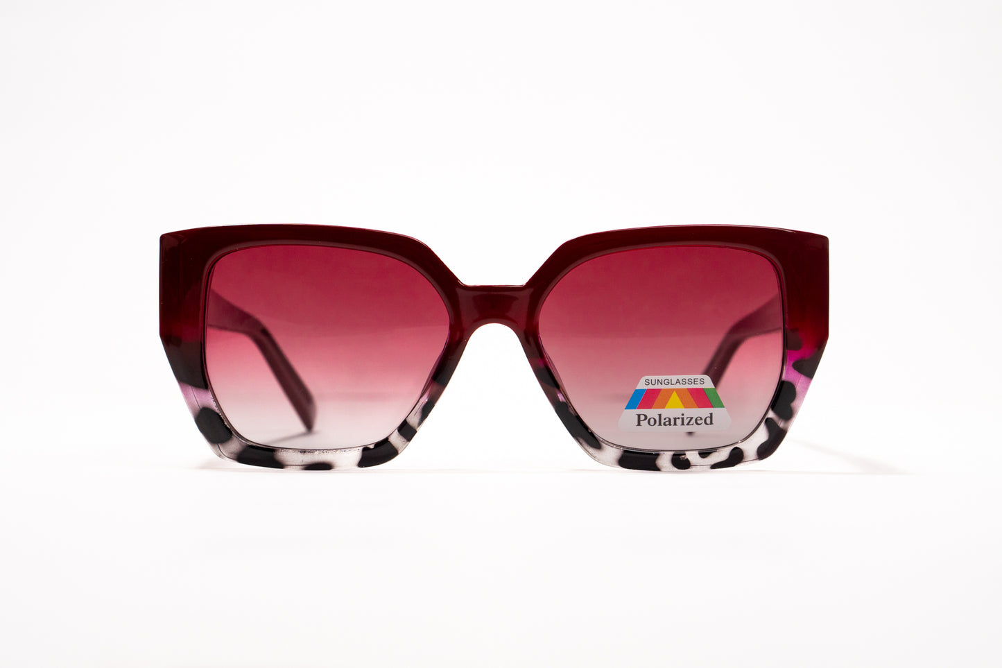 622. Hexagon polarized luxe marron Celebrity UV400 Retina protected cooling glass