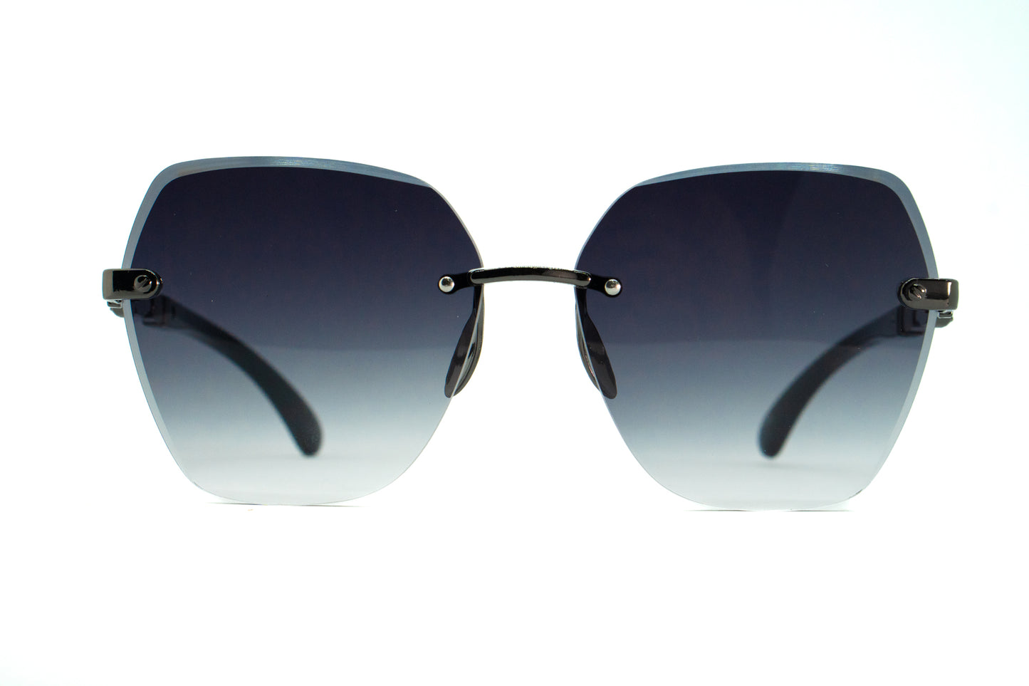 319. Celebrity Rimless diamond cut UV400 Retina protected cooling glass