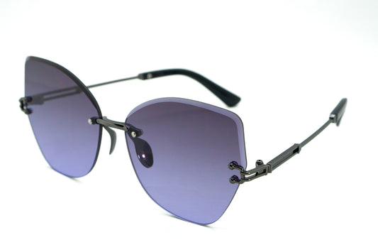 308. Celebrity Rimless diamond cut UV400 Retina protected cooling glass
