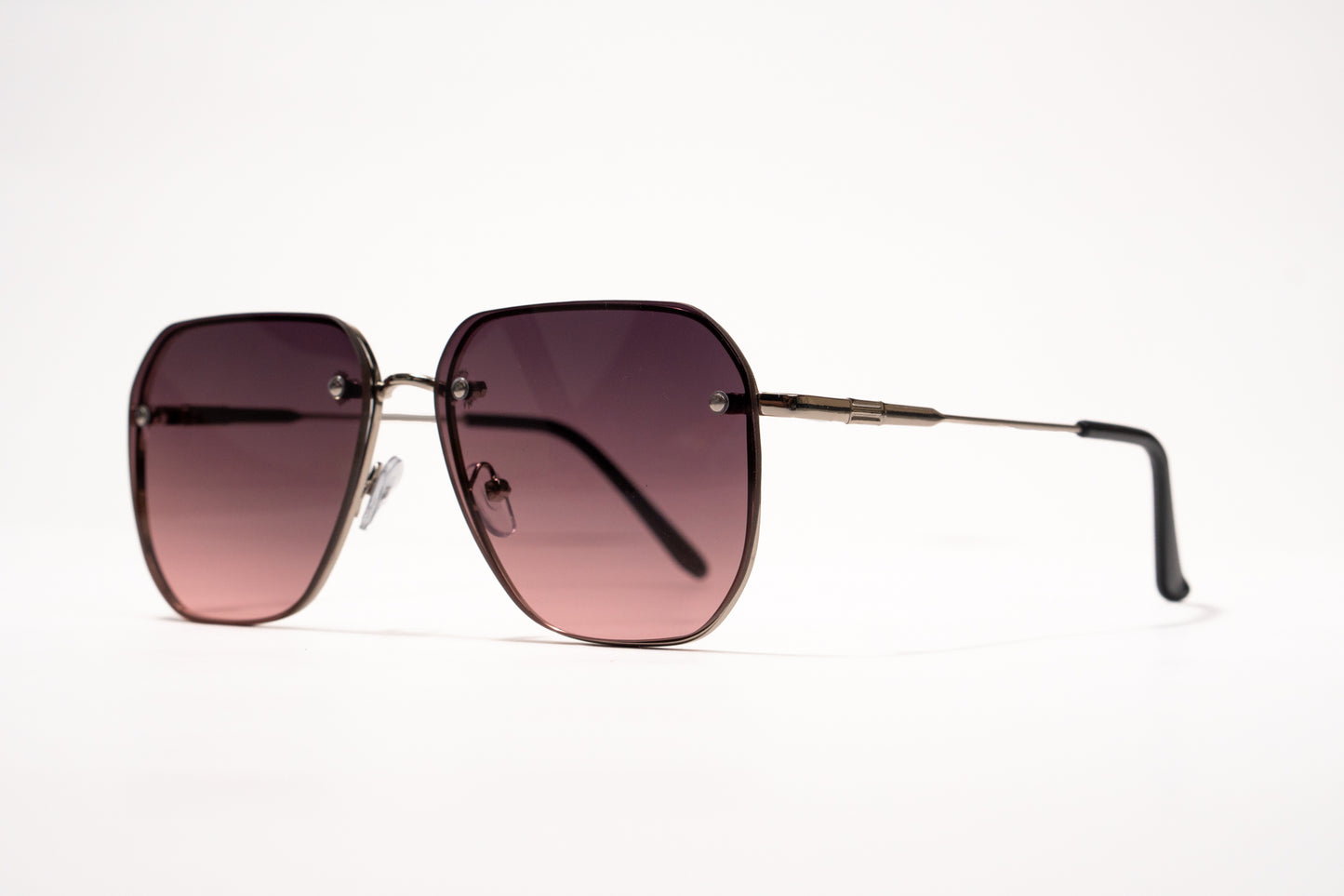 617. Mens Celebrity metal body Rimless UV400 Retina protected cooling glass