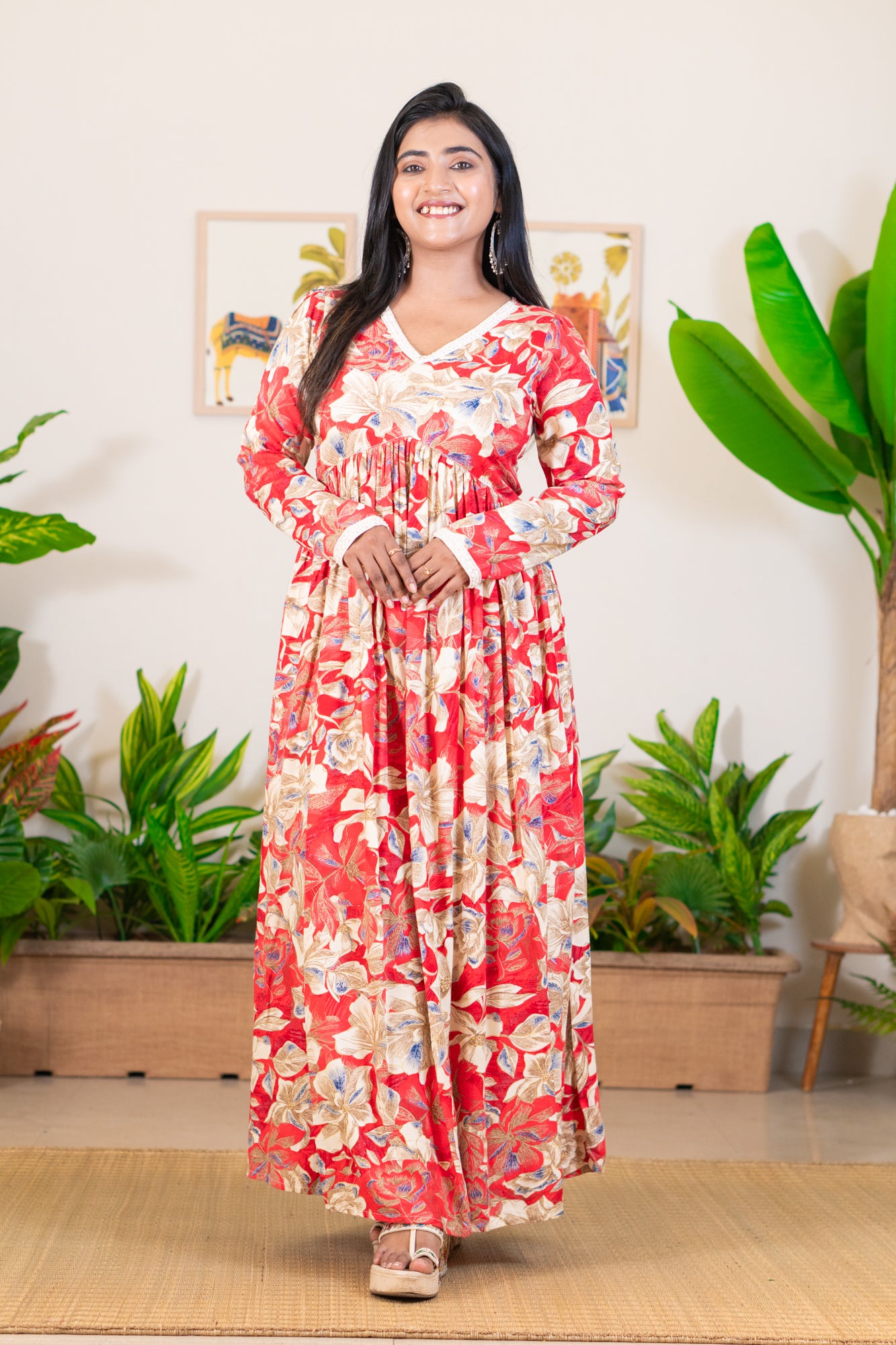 Hyrr Thread work Alia Red