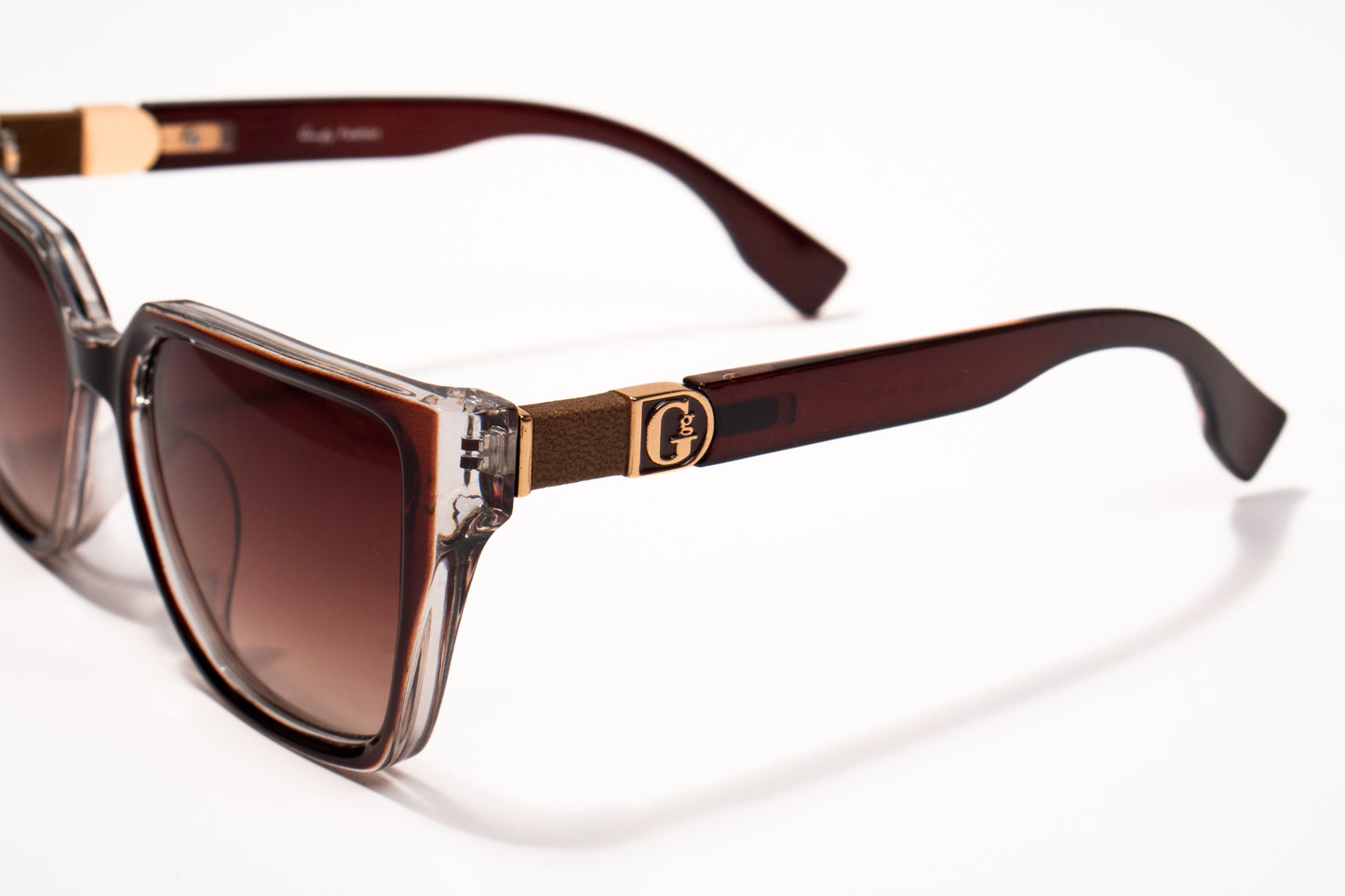 642. Square premium brown Celebrity UV400 Retina protected cooling glass