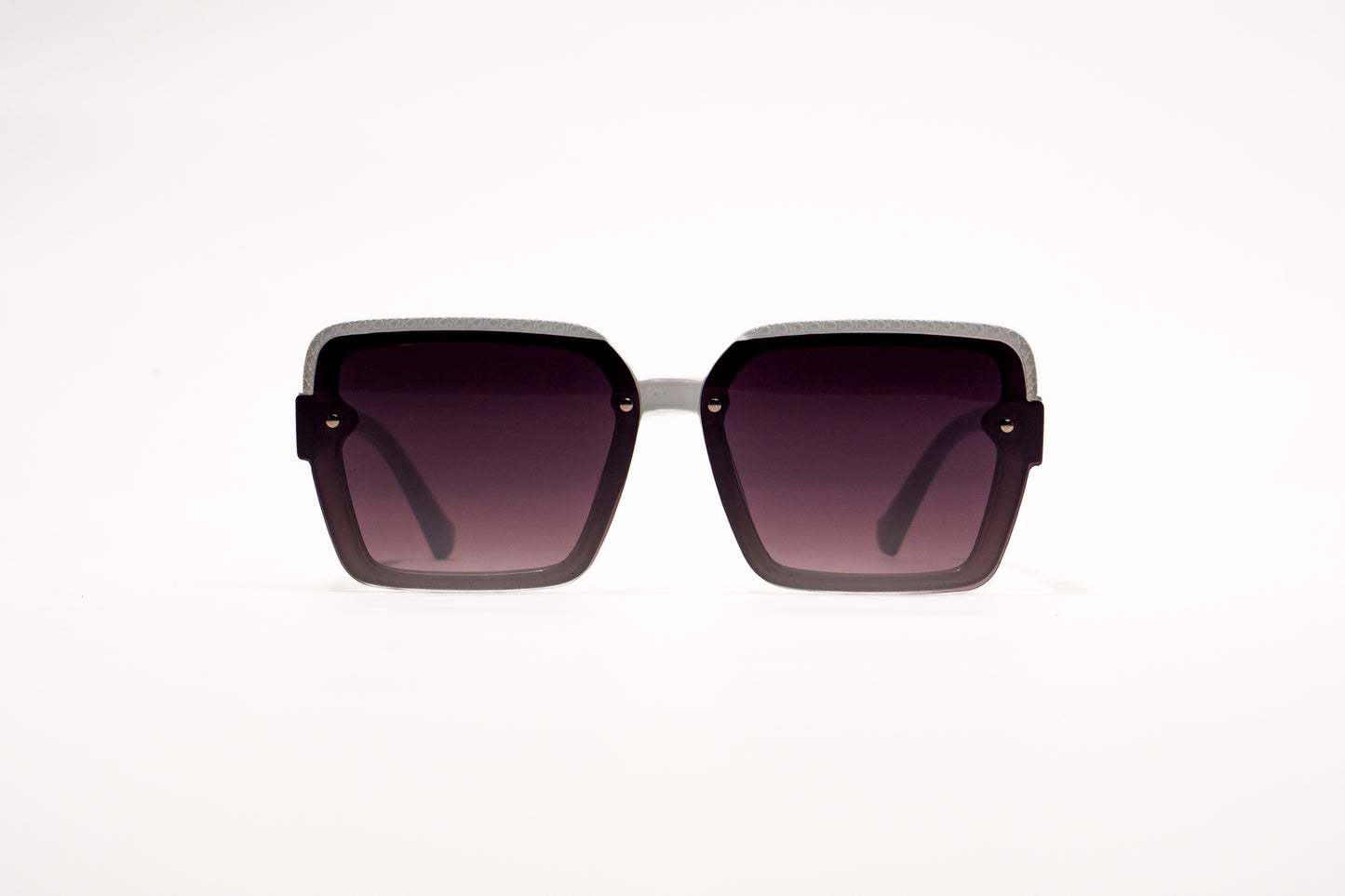 521.Square white Celebrity UV400 Retina protected cooling glass