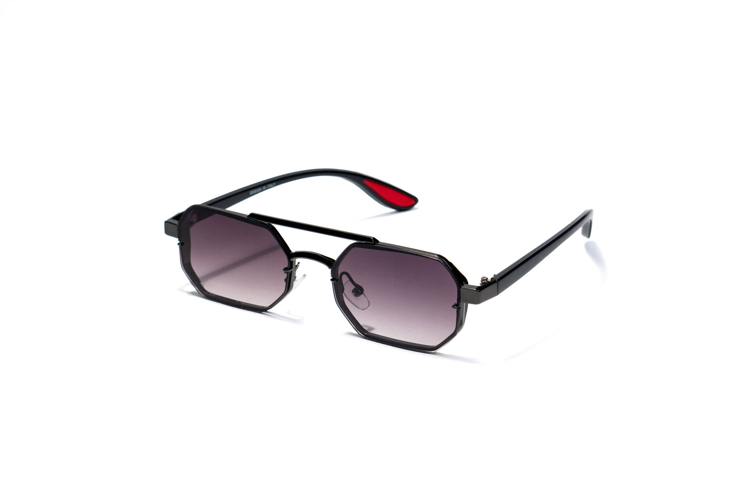 736. Men’s metal rimless Sunglass UV400 Retina protected cooling glass