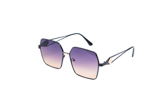 531.Dual Metal Luxury celebrity UV400 Retina protected colling glass