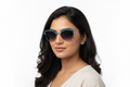 Q263. Exclusive metal sunglass UV400 Retina protected cooling glass