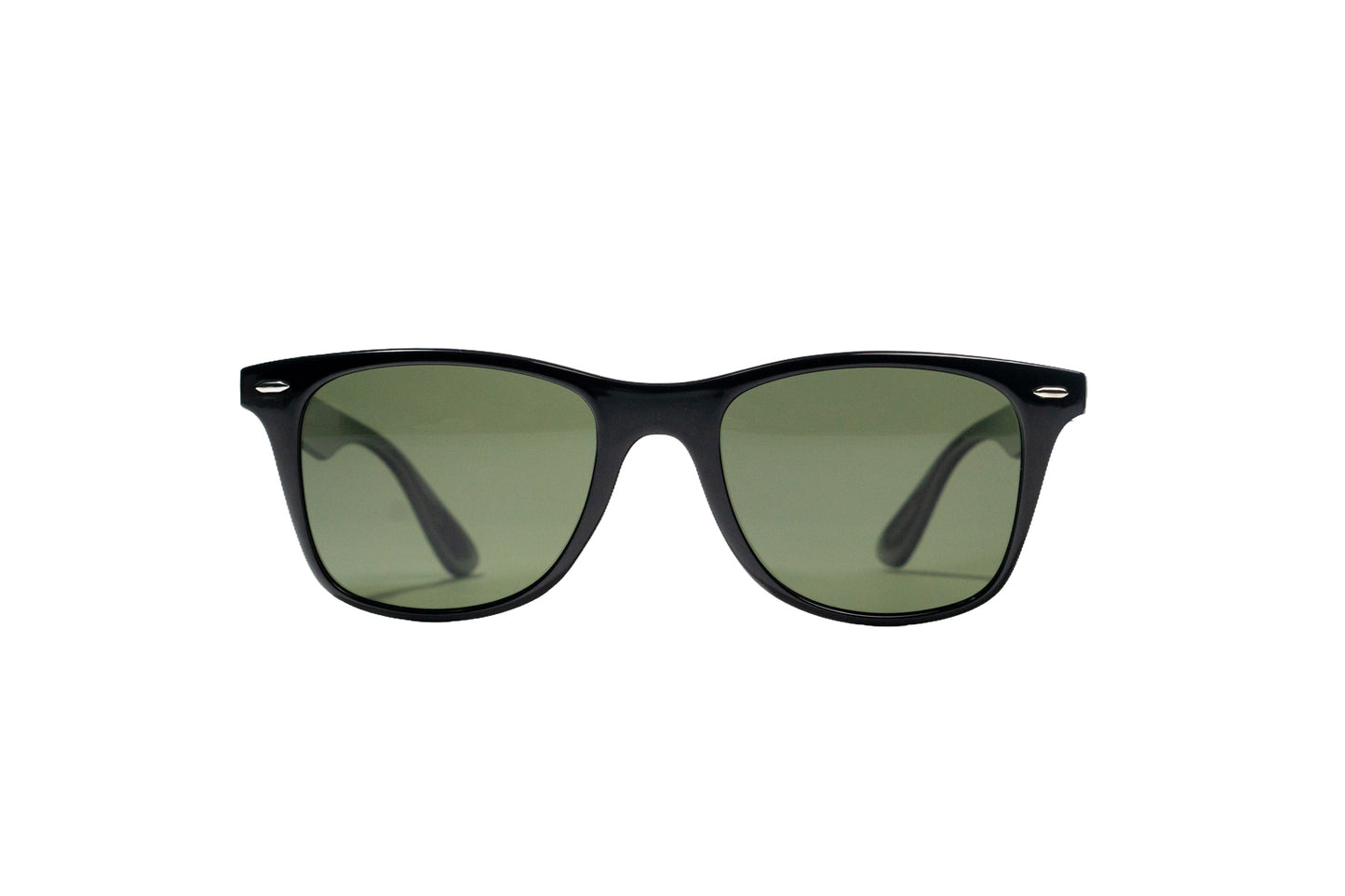 Q74. Men’s glossy black Polarised Sunglasses, UV400 Retina Protection,Cooling Shield