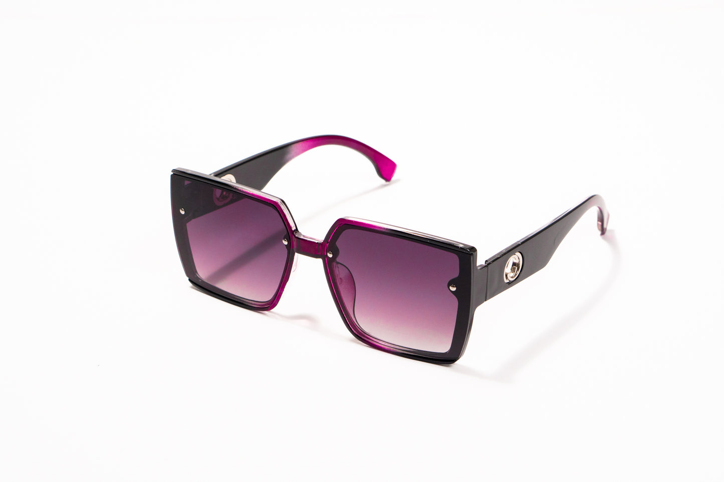 499. Square purple Celebrity UV400 Retina protected cooling glass