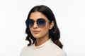 Q131A. Premium metal sunglass UV400 Retina protected cooling glass