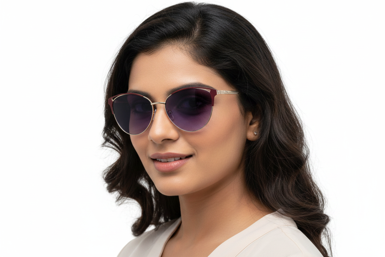 Q272. Exclusive metal sunglass UV400 Retina protected cooling glass