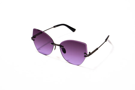 648. Celebrity Rimless diamond cut UV400 Retina protected cooling glass