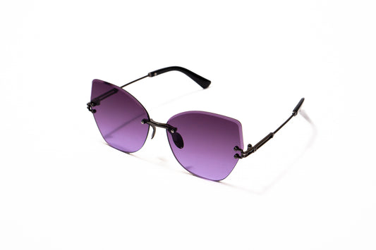 648. Celebrity Rimless diamond cut UV400 Retina protected cooling glass