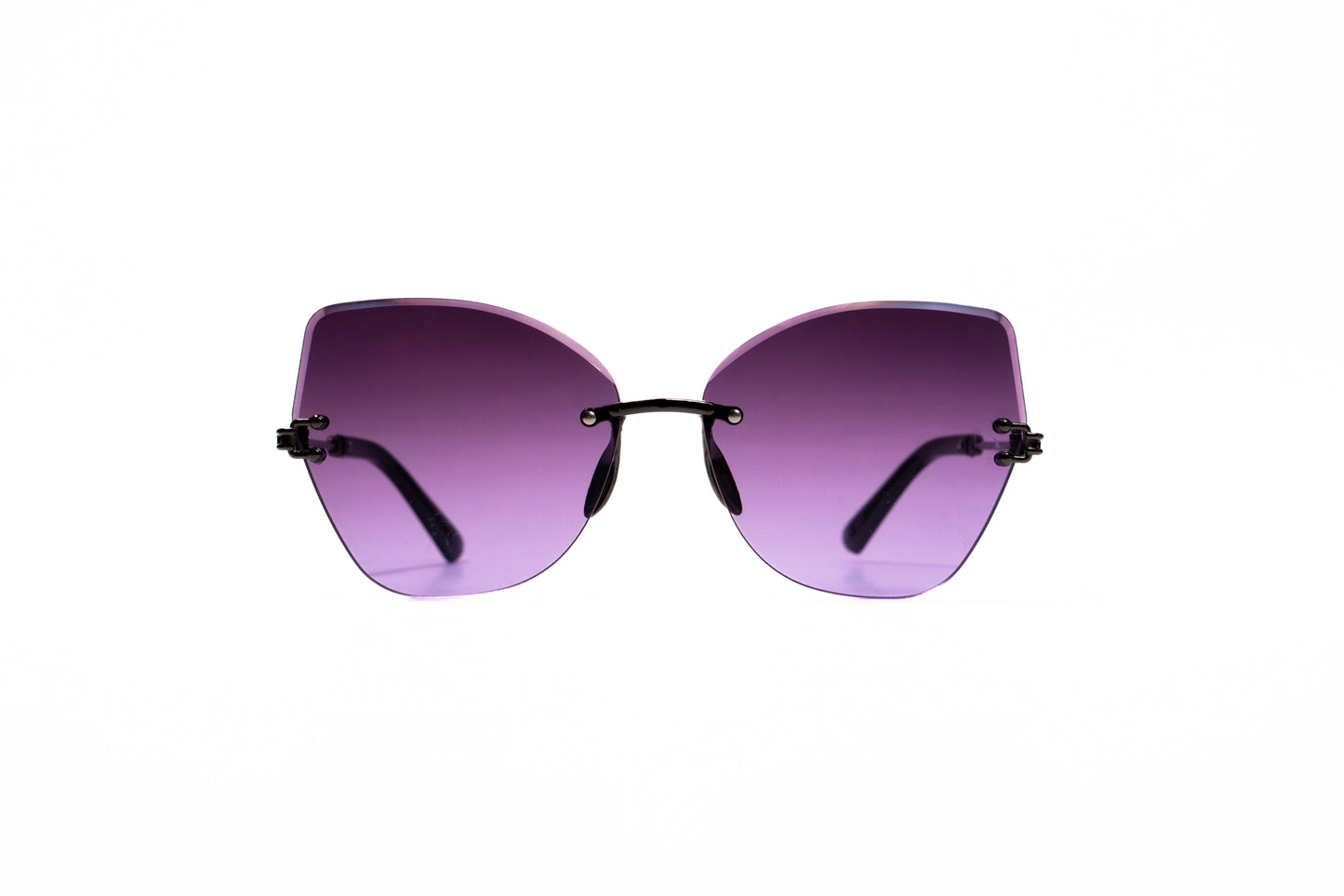 648. Celebrity Rimless diamond cut UV400 Retina protected cooling glass