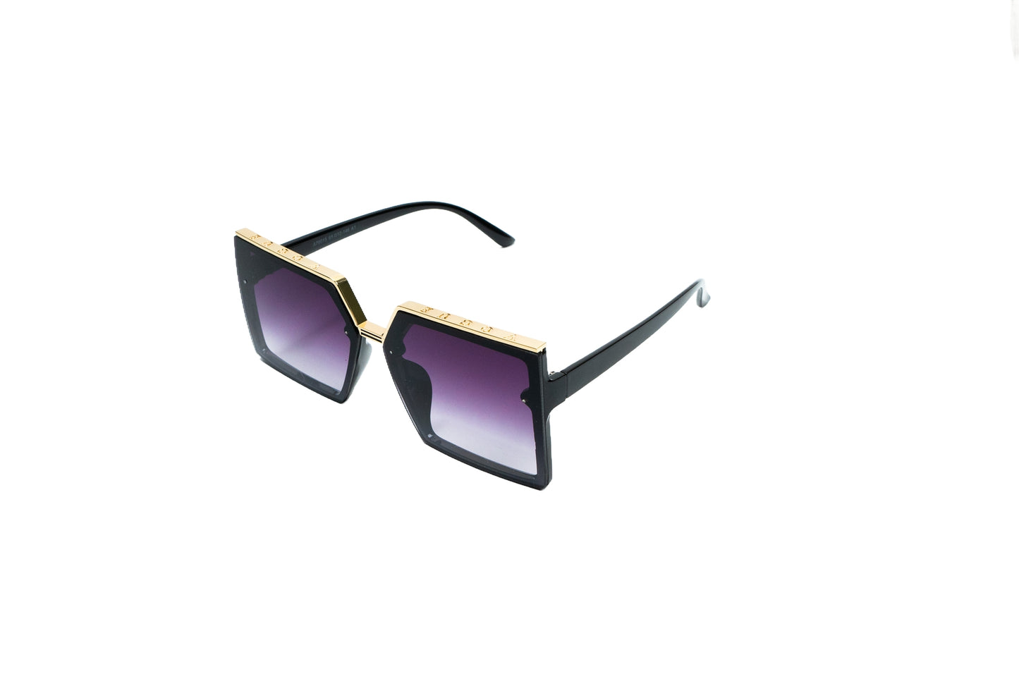 Q97. Premium bold black sunglass UV400 Retina protected cooling glass