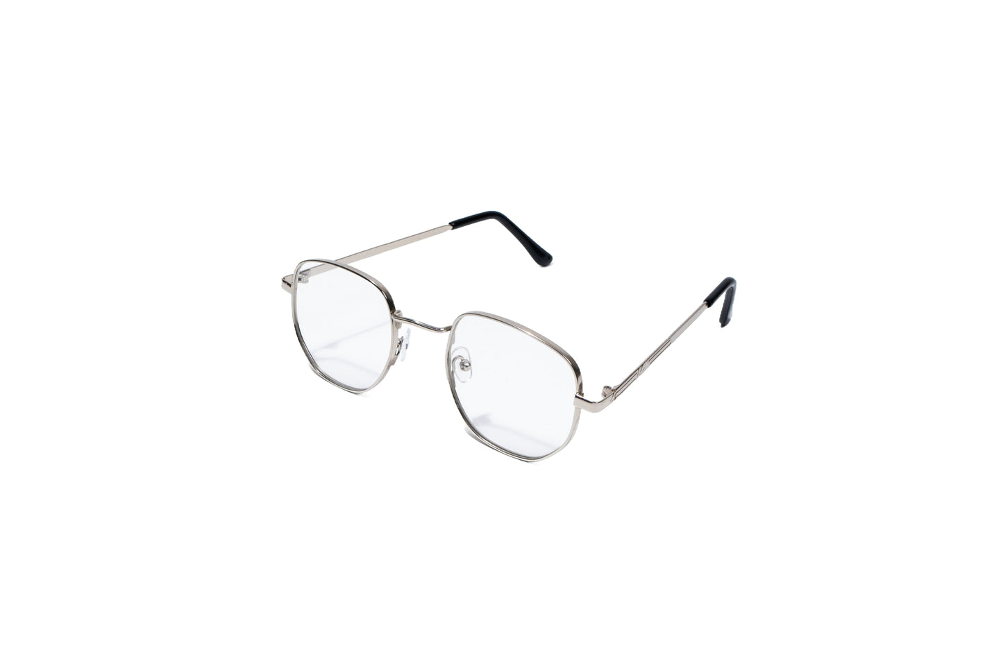 965. Unisex pentagon metal sunglass UV400 Retina protected cooling glass