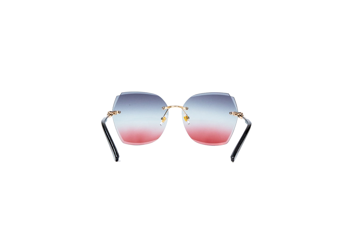 Q133E. Premium Rimless sunglass UV400 Retina protected cooling glass