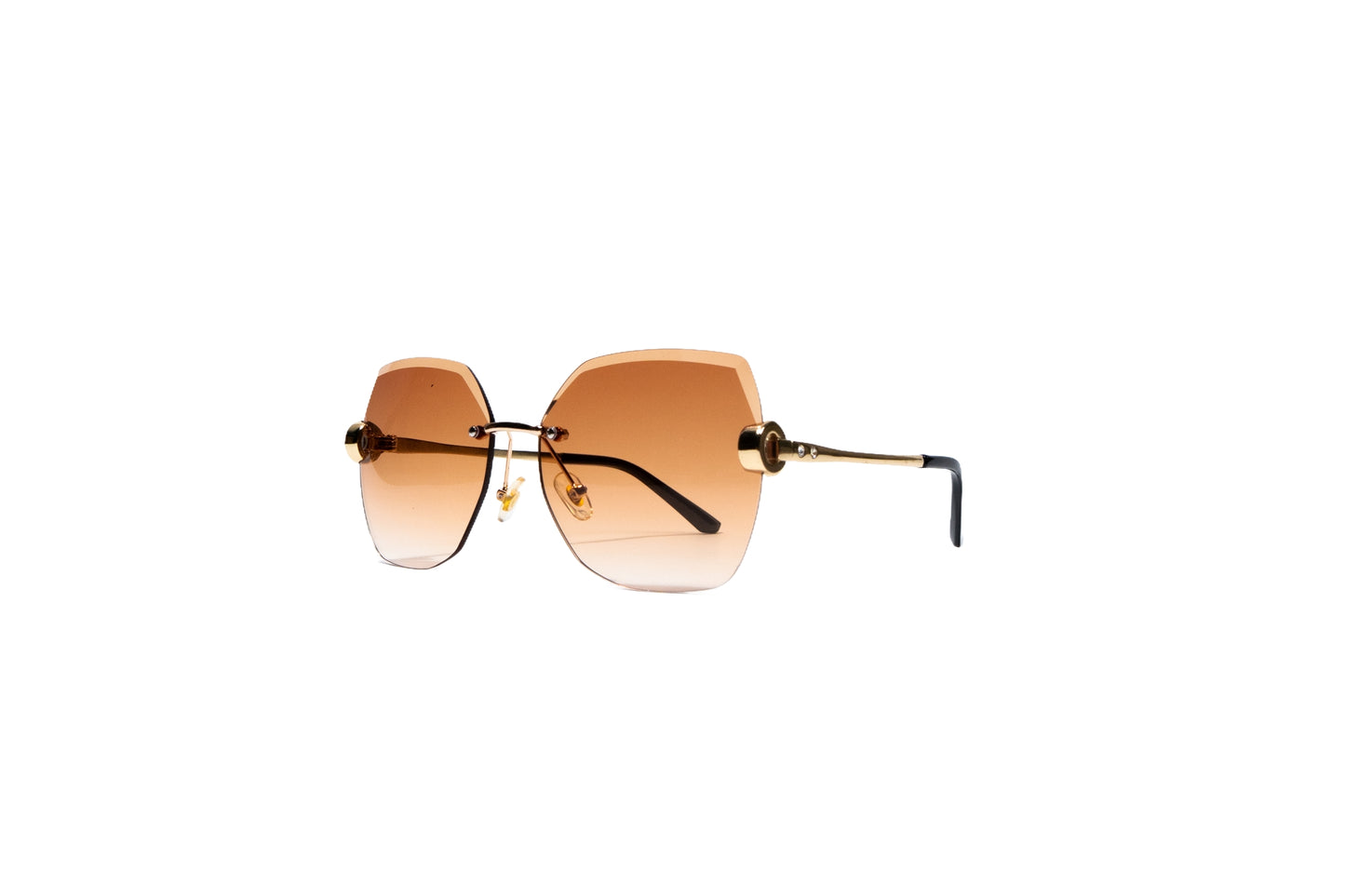 Q37E. Premium Rimless sunglass UV400 Retina protected cooling glass