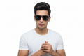 K233. Men’s aviator Celebrity sunglass UV400 Retina protected cooling glass