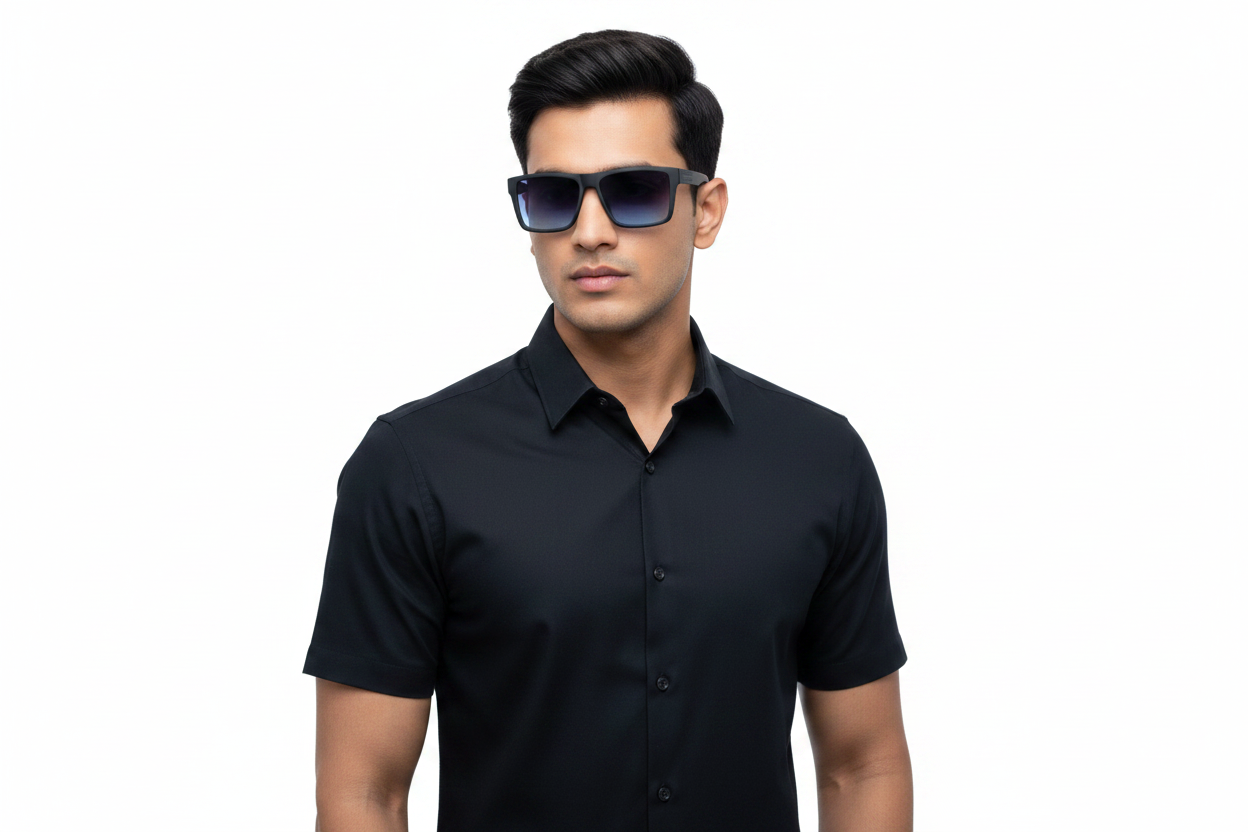 K166c. Men’s Celebrity sunglass UV400 Retina protected cooling glass
