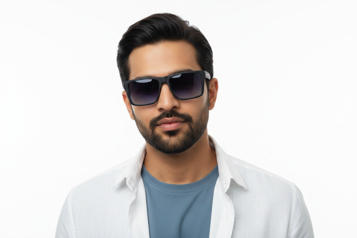 K166c. Men’s Celebrity sunglass UV400 Retina protected cooling glass