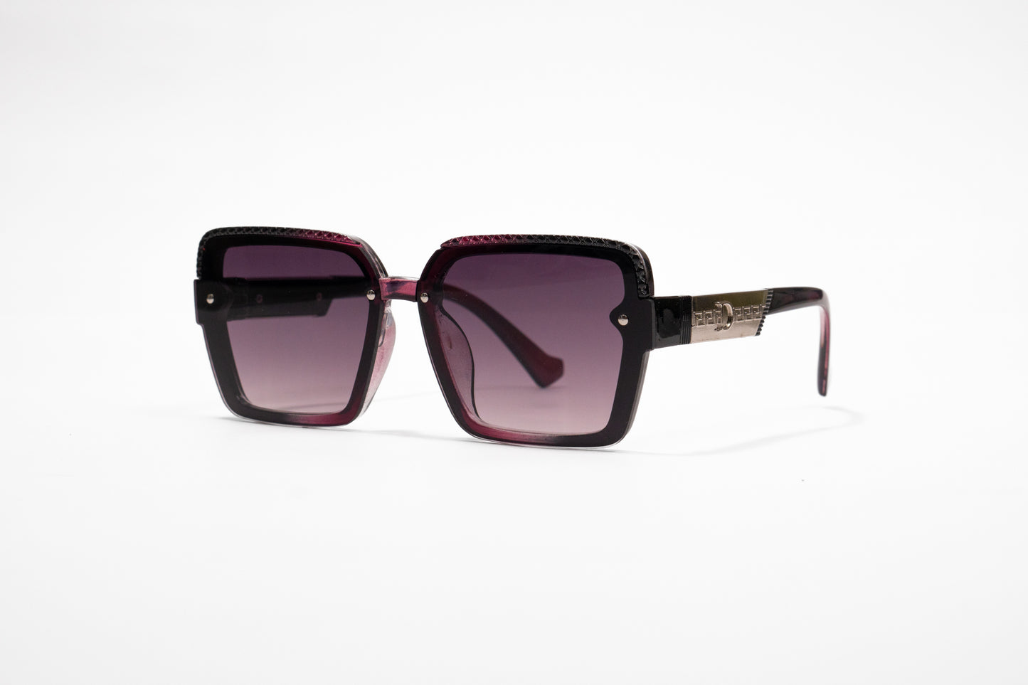 519.Square purple Celebrity UV400 Retina protected cooling glass