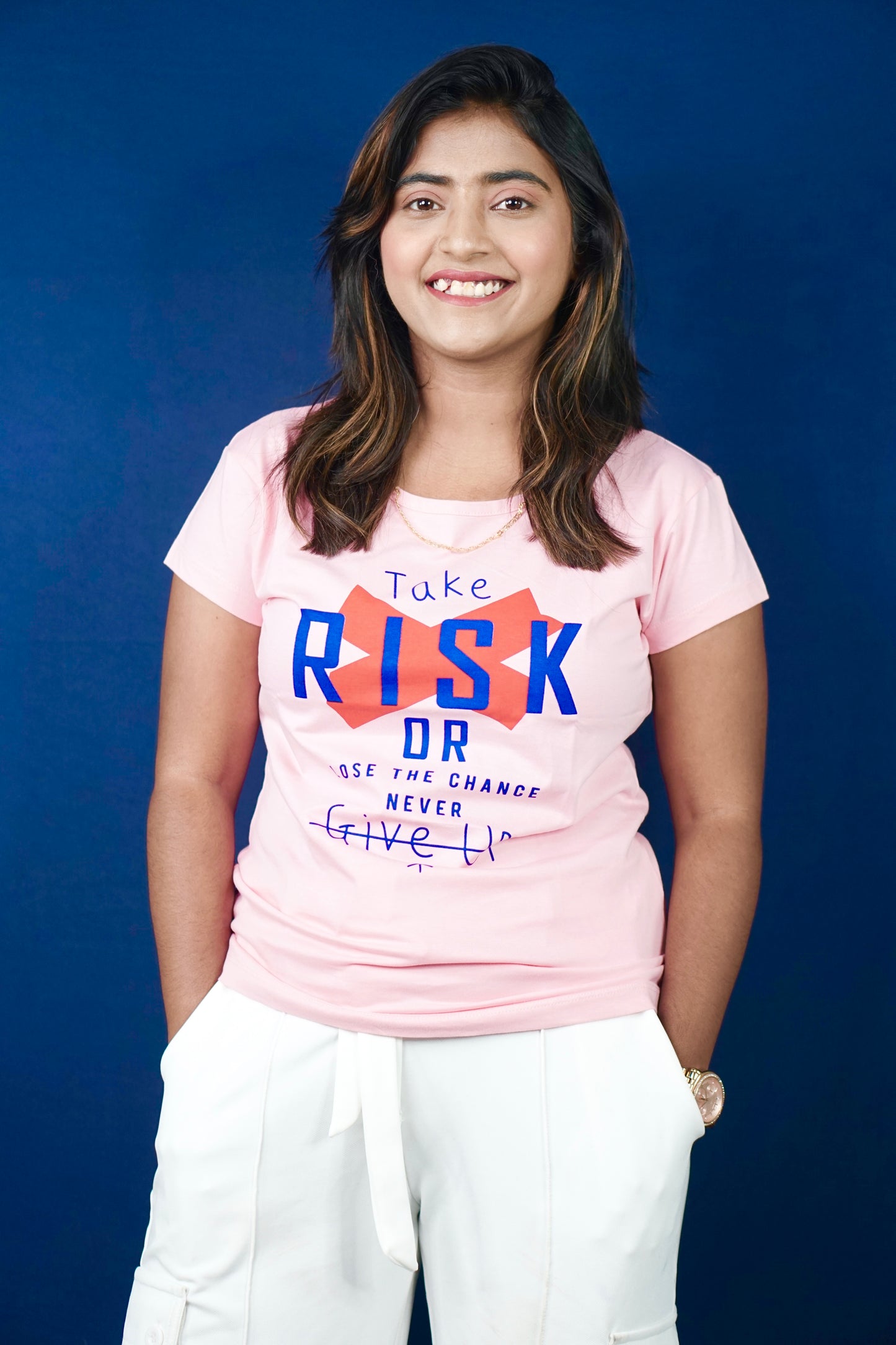 Special Summer T shirt Risk pink