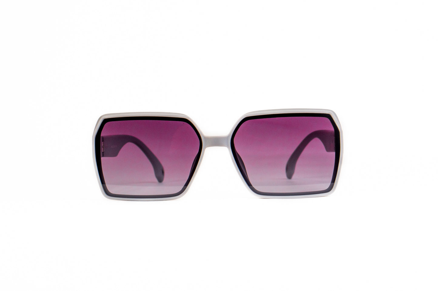 598.Square Primium silver Celebrity UV400 Retina protected cooling glass