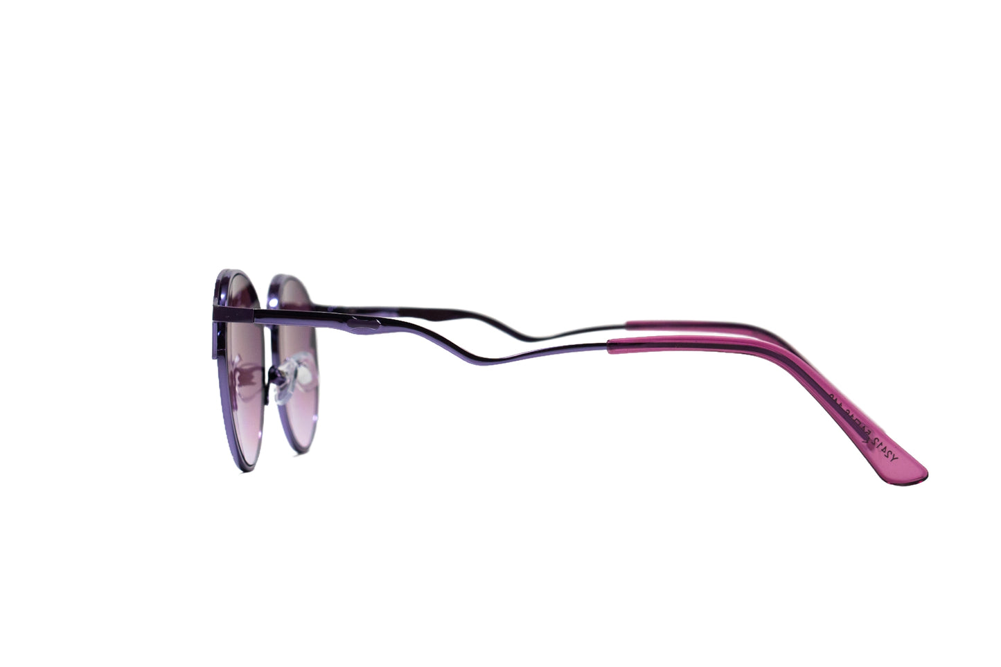 834. Premium lightweight round metal sunglass UV400 Retina protected cooling glass