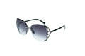 Q280. Premium rimless sunglass UV400 Retina protected cooling glass