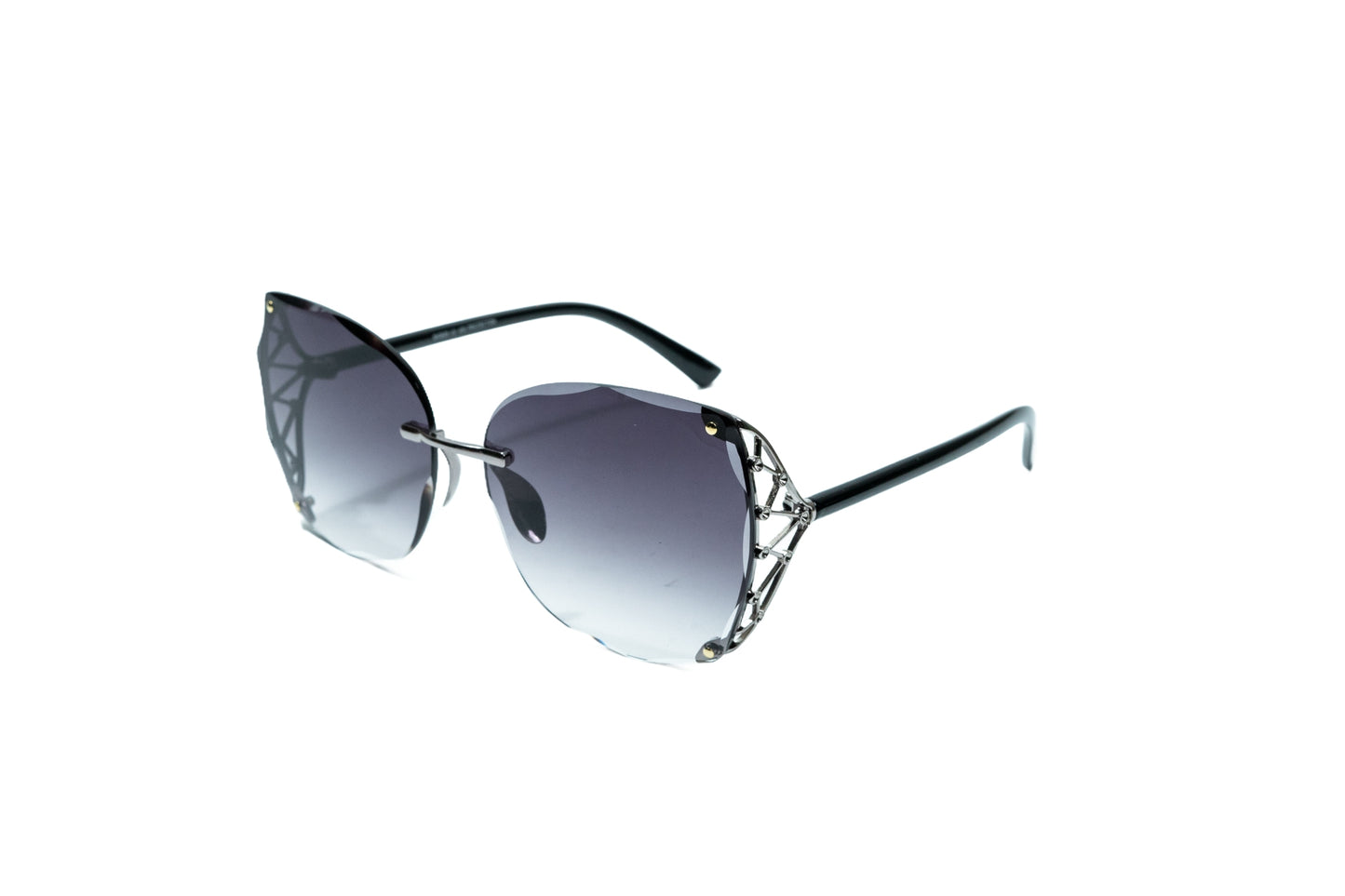 Q280. Premium rimless sunglass UV400 Retina protected cooling glass