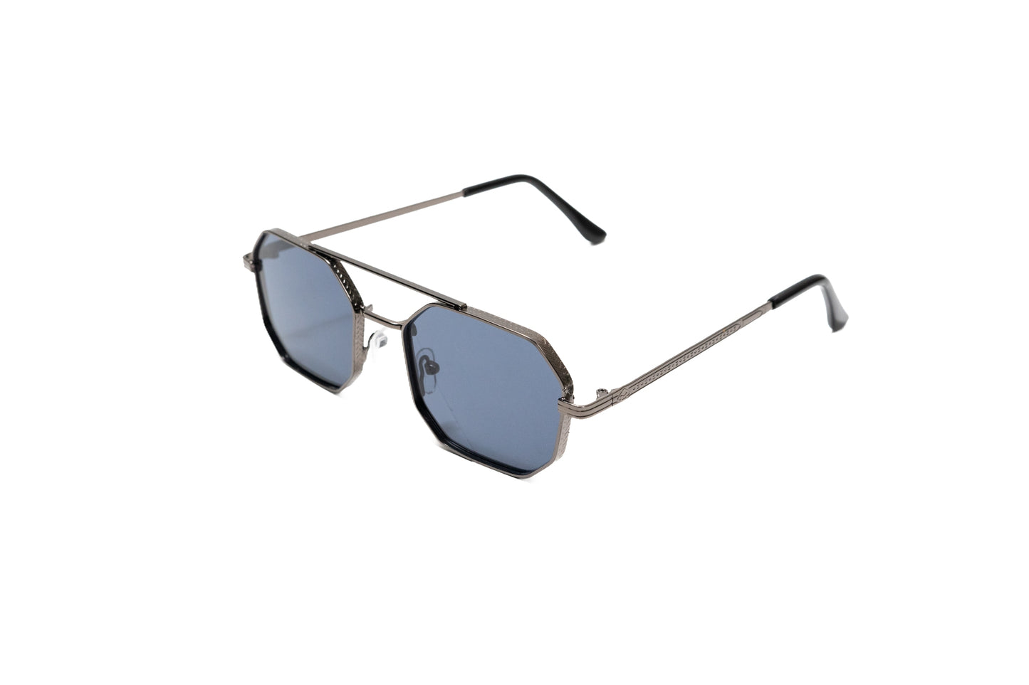 974. Mens King metal sunglass UV400 Retina protected cooling glass