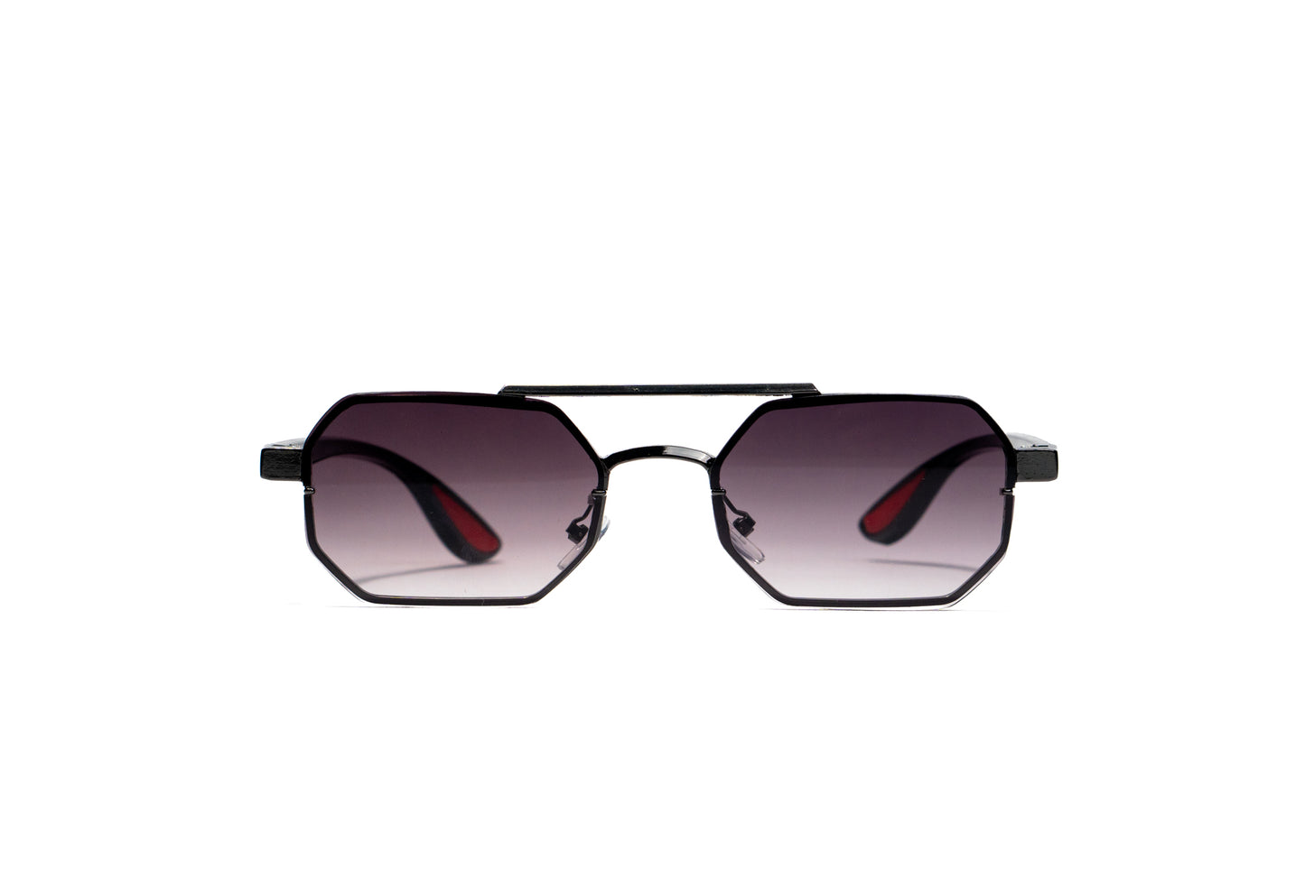 736. Men’s metal rimless Sunglass UV400 Retina protected cooling glass